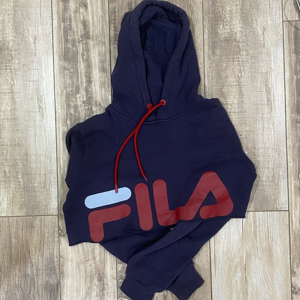Authentic FILA crop top jacket
